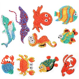 Pracht Creatives Hobby Diamond Painting Underwater World Sticker Kit for Children Age 5+