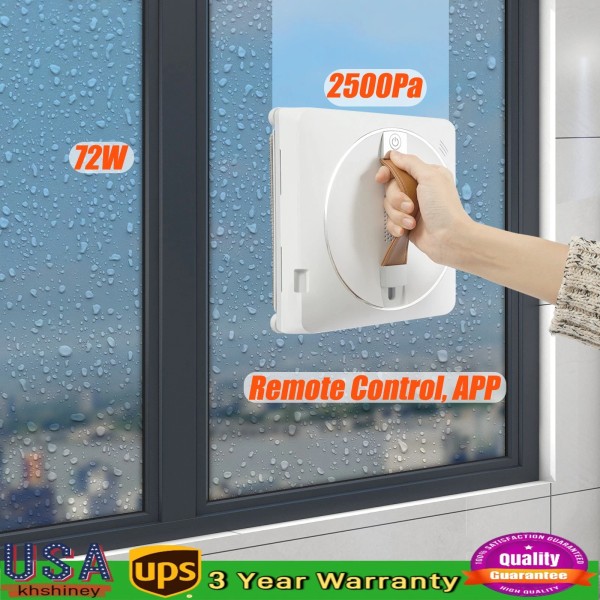 Unbranded Window Cleaner Robot Smart Window Cleaning with 2500 Pa