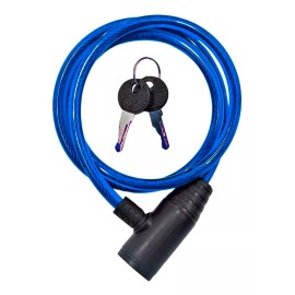 Lecute Candado Cadena Moto Bici Delgado Llave Seguridad Bicicleta