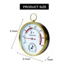ASIJUNTYECHO 2-in-1 Sauna Thermometer Fahrenheit Humidity Gauge