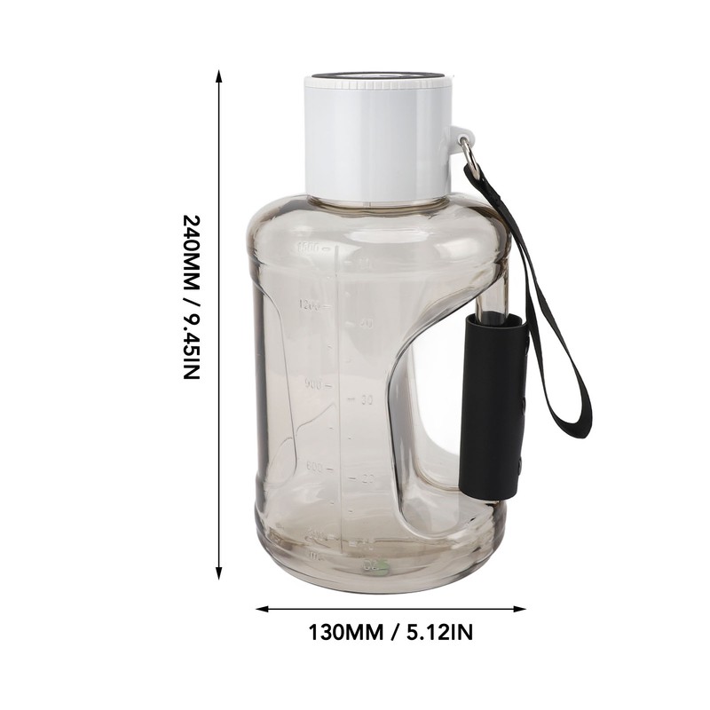 Hydrogen Rich Water Bottle 1.5L Capacity 1200mAH Battery Sports Water