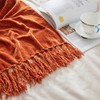 CozeCube Chenille Throw Blanket for Couch, Cozy Plush Fuzzy Decorative