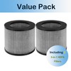 2 Pack 2801 My Air Filter Replacement, Compatible with Bissell