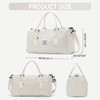 Gym Bag for Women Mens,Small Travel Duffle Bags with Shoe