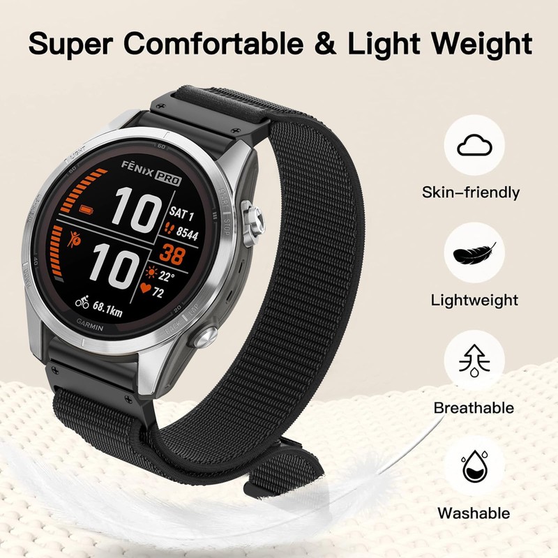 Compatible with Garmin Fenix 6S/Fenix 6S Pro Wristband