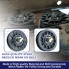 FULAIGE 2 Pack 532194326 Idler Pulley with 532194327 Idler Pulley