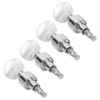 4Pcs Banjo Geared Machine Tuner Pearled Pegs Musical Instrument Accessories