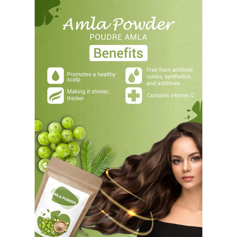 She Made Amla Powder