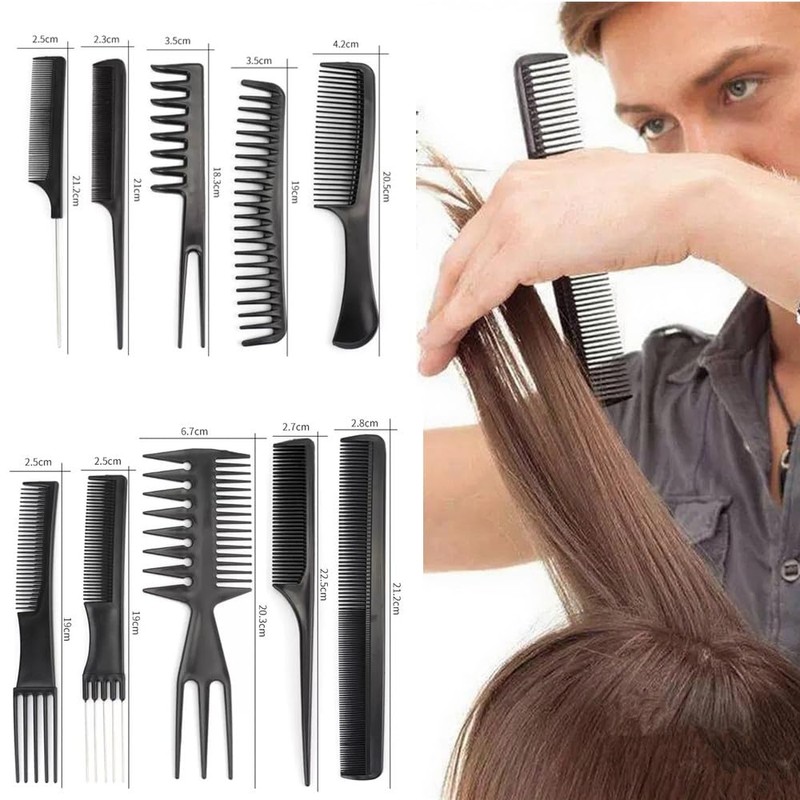 Set of 20 combs, women's, men's, ring combs, tate combs,