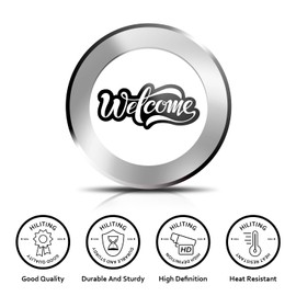 HILITING HD Logo Lens for LED Logo Projector GOBO Lens GOBO Glass Films - Welcome Sign