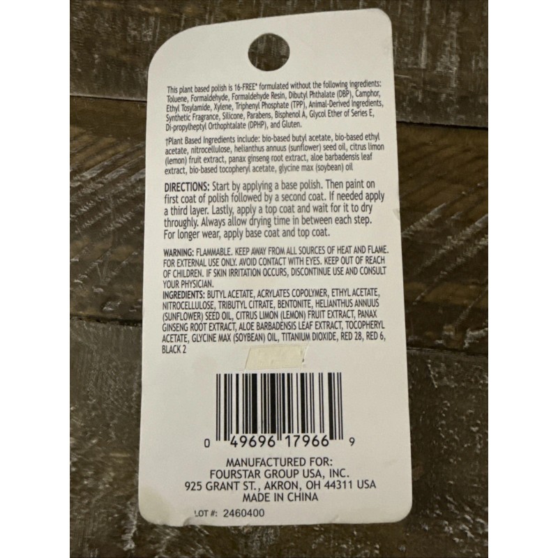 Pure B Pure Plant Based Nail Polish Joyful