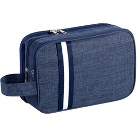 Toiletry Bag for Men Women Toiletry Bag Travel Accessories Cosmetic Bag Organizer, navy, simple