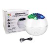 HUKITECH Rotating Night Lamp, Sky Projector, Underwater World, Stars, 2-in-1,