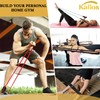 8-Piece Resistance Band Set with Pull-Up Booty and Loop Bands