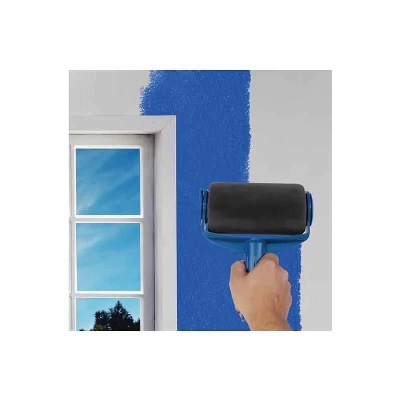 Fillable Paint Roller - Innovative Non-Spill Design for Mess-Free Painting
