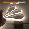 HEGEHE Dimmable COB Neon Strip with Dimmer Switch, IP65 Waterproof