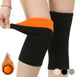 Thermal Fleece Knee Support Warm Green/M