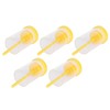 5Pcs Queen Bee Marking Bottle Catcher Cage Tube Lightweight Plastic