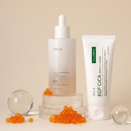 Abka EGF&PDRN Elasticity Intensive Care Set [1 ampoule 100ml + 1 cream 100ml] / 아브카 EGF&PDRN 탄력 집중 케어 세트 [앰플 100ml 1개 + 크림 100ml 1개]