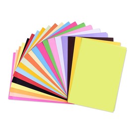 A4 Colored Paper, 100 Sheets DIY Craft Origami Paper for DIY Art Craft, Paper Cutting (20 Colors)