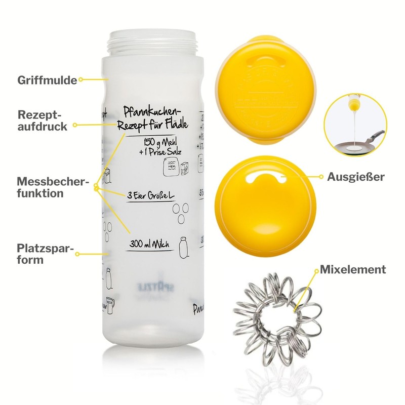 Pancakes Shakers – Yellow