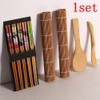 9PCS/Set Sushi Making Kit,Bamboo Sushi Mat,DIY Bamboo Sushi Maker Set