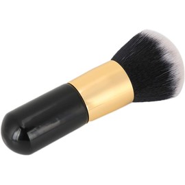 Brocha de maquillaje Ymiko, grande para polvos sueltos, larga, para el cabello, rubor, base, ajuste húmedo-seco, herramienta cosmética