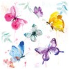 Colourful Butterfly Napkins Pack of 20