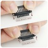 Dreamlover Dreamlover Wig Clips, 9 Teeth Stainless Steel Hair Extension