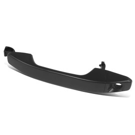 Auto Dynasty Factory Style Front Exterior Car Door Handle Cover with Keyhole and Gasket Compatible with Chevy Colorado GMC Canyon 2015-2022, Driver Left Side, Textured Black