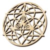 A'sTool Set of 3 Sacred Geometric Coasters (C)