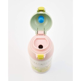 Skater SDPC5 Sumikko Gurashi Mug Bottle, 17.3 fl oz (490 ml), Thermal, Cold Insulation, Stainless Steel Water Bottle, Cat Sumikko Gurashi