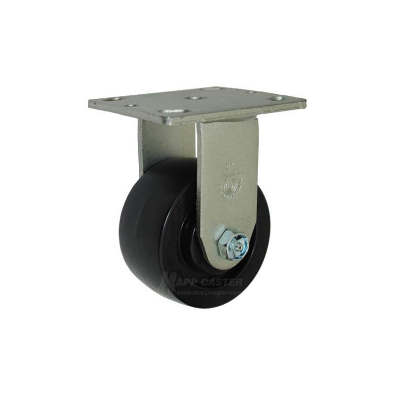 Mapp Caster BBQ Pit 4" Polyolefin Casters Kit with Mounting