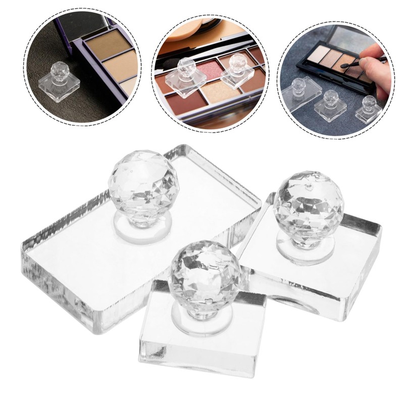 Beavorty Blush Applicator Eyeshadow Pressing Brush for Cheeks Highlighter Compact