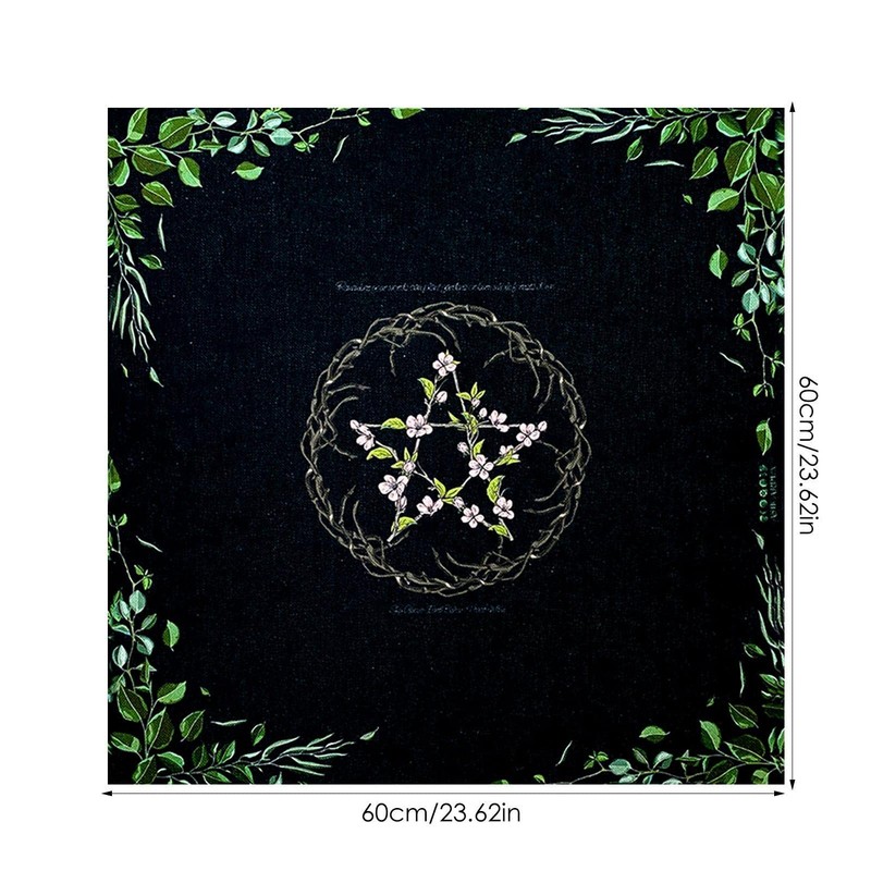 Tarot Card Table Cloth | 60x60CM Mysterious Thickened Oracle Card