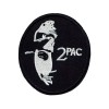 Patchwork Paradise Tupac Tribute Embroidered Iron On Patch Classic 2Pac