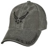EAGLE CREST U.S. Air Force Hap Arnold Wings Washed Black
