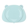 4pcs Children Plate Utensils Set Silicone Suction Bowls Set Toddler