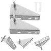 WHAMVOX Small Freezer Hinge 4pcs Refrigerator Hinge Door Replacement Fridge