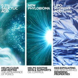 La Roche-Posay Effaclar Salicylic Acid Acne Treatment For Face, Mattifying Acne Gel Cream Spot Treatment for Blackheads, Whiteheads & Pores, Prevents New Pimples, Non-Greasy, Sensitive Skin Safe