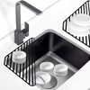 Dish Drainer Roll Up Drainer Sink Corner Triangle Corner Sink