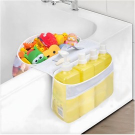 APAKA Bath Toy Storage, Bath Toy Mesh Bag, Bath Toy Hanging Organiser Bag, Bath Toy Storage Bag, Storage and Sorting