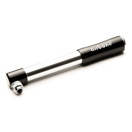 EyezOff Airbone EZ505 Black Aluminum Bicycle Pump 130PSI, Schrader/Presta Hand Pump