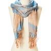 Gypsie Blu Women Paisley Scarf Metallic Acrylic Scarves for Ladies
