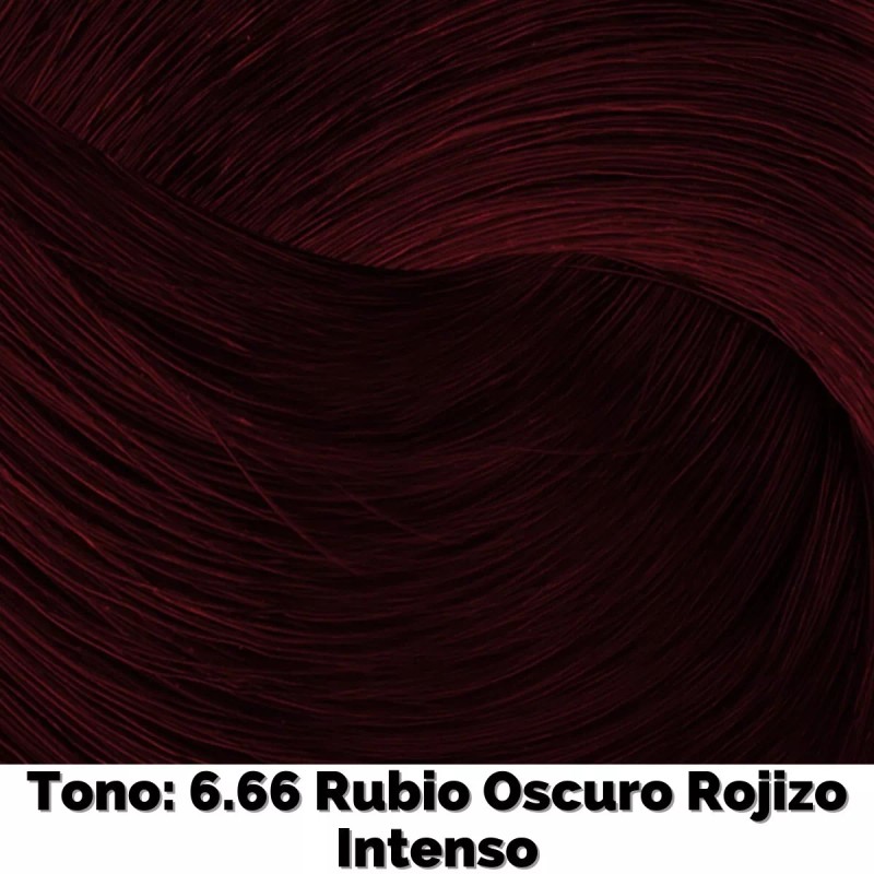 Color Tech Tinte Tono 6.66 Rubio Oscuro Rojizo Intenso