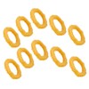 KOMBIUDA 10Pcs Realistic Faux Squid Rings Simulation Food Decoration for