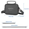 SKYREAT Osmo Mobile 6 Case,PU Leather Portable Storage Shoulder Bag