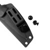 ALEOHALTER Kydex C-Clip for K-Case Accessories - Black