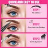 Microblading Eyebrow Pen, Waterproof Eyebrow Pencil Hair Like Natural Liquid