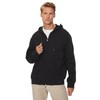 Armani Exchange Men's Logo Tape Cotton Interlock Zip Up Hooded